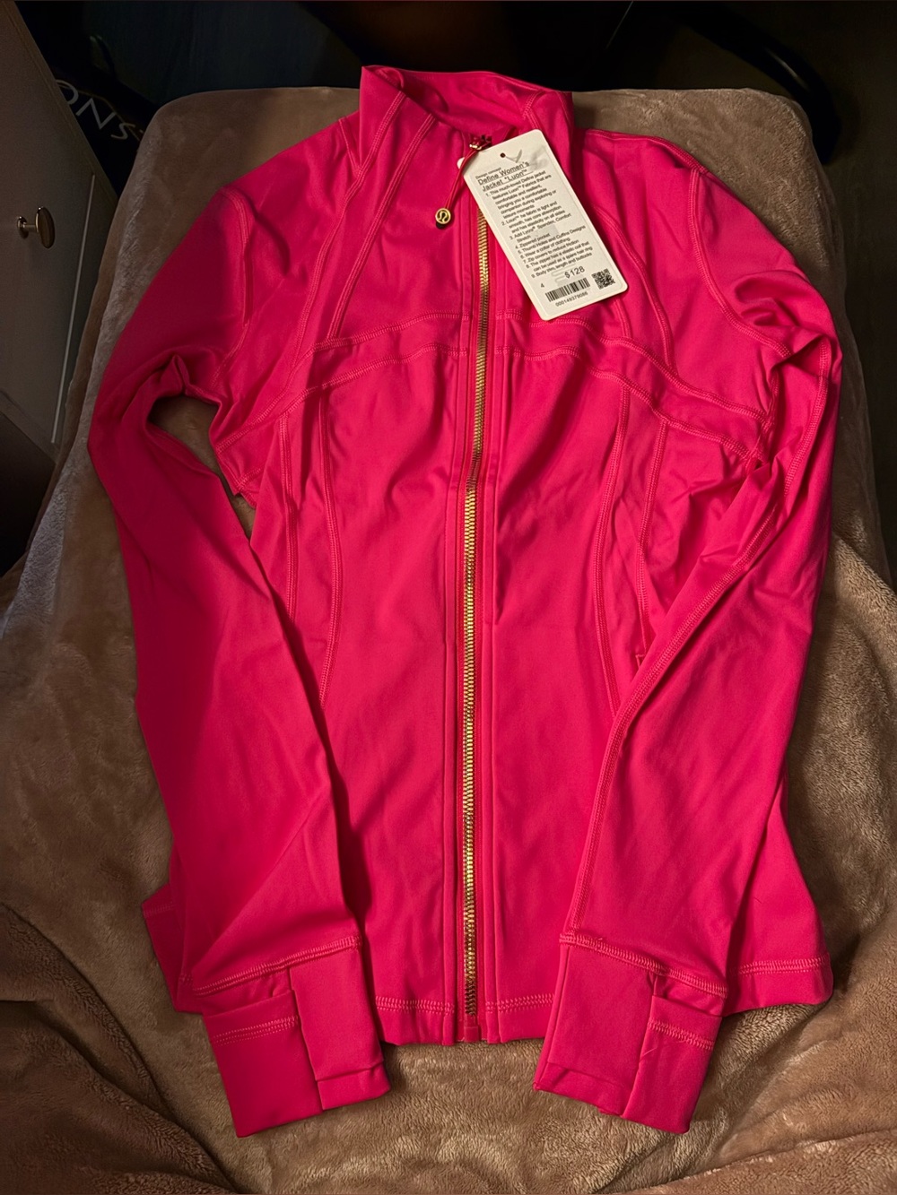 hot pink lululemon define jacket